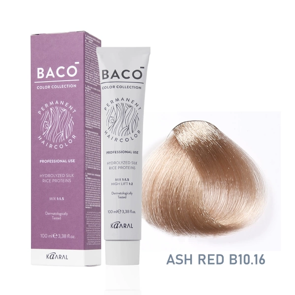 Baco 10.16 Platinum Blonde Ash Red 100mL