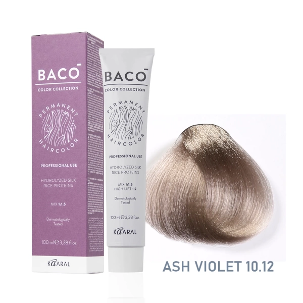 Baco 10.12 Platinum Blonde Ash Violet100mL