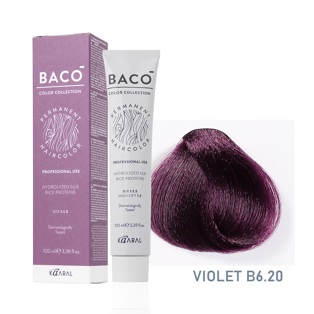 Baco 6.20 Dark Blonde Violet Natural 100mL
